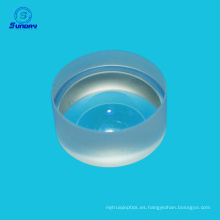 Lentes ópticos de lentes de menisco negativos recubiertos de sílice fundida JGS1 AR
